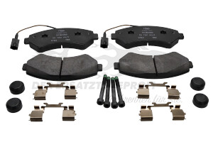1673603580 Bremsbelagsatz, Scheibenbremse Citroen / Peugeot / Opel