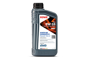  ROWE Motoröl Hightec Synt RS Longlife IV SAE 0W-20 - 1 Liter 
