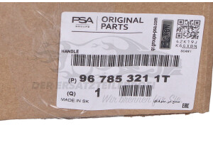 967853211T Türgriff aussen vorne links lackierbar mit Chrom Citroen