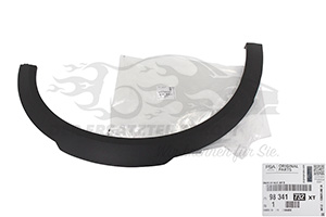 Zier- Schutzleiste für Kotflügel Citroen / Peugeot / Opel 98341732XT