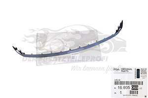 Zier- Schutzleiste für Stoßfänger Citroen / Peugeot / Opel 168050691T