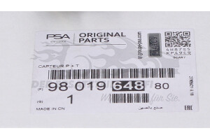 9801964880 Sensor, Kraftstofftemperatur Citroen