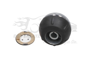 55344048 Schaltlknauf schwarz / chrom Fiat