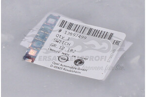 13597499 Schalter Heckklappenentriegelung Opel
