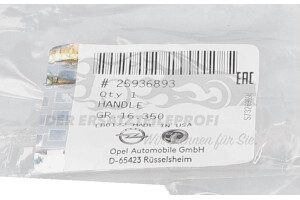 25936893 Türgriff aussen vorne und hinten Opel