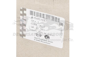 84007647 Steuergerät Spurhalteassistent links Opel