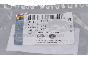 13171805 Rückschlagventil Scheinwerfer-/Scheibenreinigungsanlage Opel
