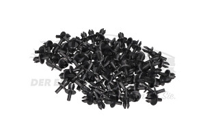 YQ00125980 Spreizniete schwarz Opel