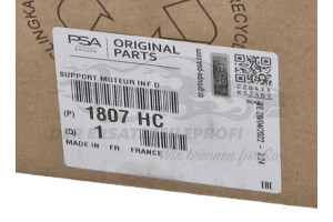 1807HC Motorhalter unten Citroen