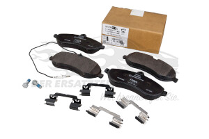 1673601380 Bremsbelagsatz, Scheibenbremse Citroen / Peugeot / Opel