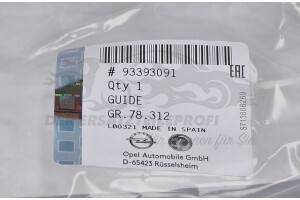 93393091 Halter Stoßstange vorne links Opel