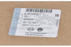 93190321 Rückspiegel Opel