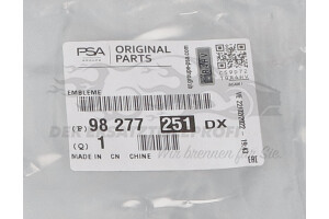 98277251DX Schriftzug, Hecktür Citroen