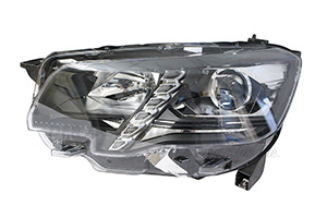 9816827280 Scheinwerfer links H1/H7 Halogen Peugeot