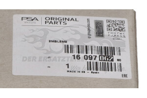 1609706280 Peugeot Emblem, Stoßstange vorne oben Peugeot