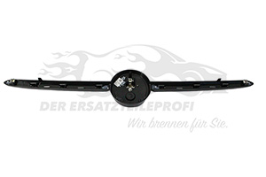735642280 Zierleiste Stoßstange vorne oben schwarz Fiat