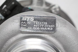076145701RX Turbolader Sys.MHI 