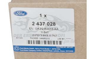 2437028 Zahnriemensatz Ford