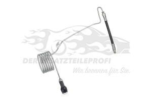 Hydraulikleitung für Kupplungsgeberzylinder unten