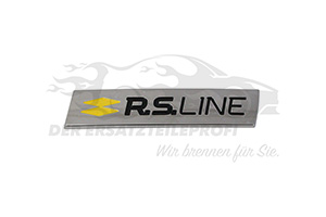 Emblem (Schriftzug RS.Line)
