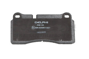 4S0698451AC Bremsbeläge hinten Delphi / Ferodo / Jurid