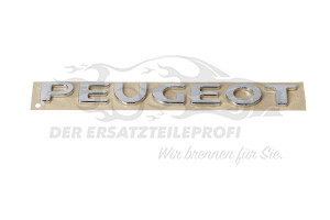 8665SX Schriftzug, Heckklappe Peugeot