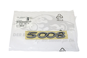 Schriftzug Peugeot 98185528DX
