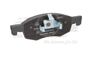 1684934180 Bremsbelagsatz, Scheibenbremse Opel