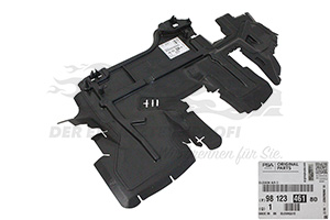 Windabweiser für Luftleitblech Citroen 9812346180