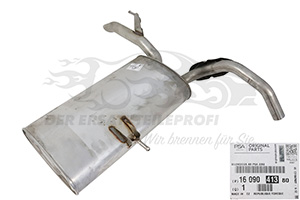 Endschalldämpfer Peugeot 1609041380
