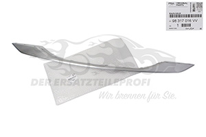 Zier- Schutzleiste für Stoßfänger Peugeot 98317016VV