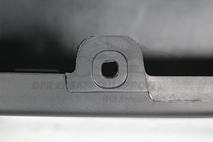 850107198S Stoßstange hinten lackierbar (NEX) 