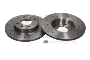 Bremsscheibe hinten 240x11 gelocht