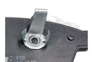 4E0698151J Bremsbeläge vorne 