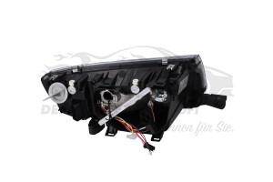 6Y1941015P Scheinwerfer links H3/H7 Halogen schwarz (Nachbau) 
