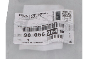 9805696480 Differenzdruckleitung FAP-Filter Citroen