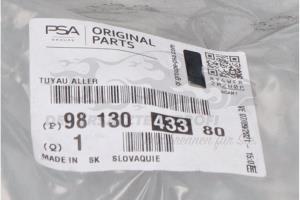 9813043380 Kraftstoff-Leitungsbündel, Kraftstoffilter Citroen