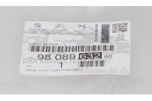 9808963280 Motorkappe / -Abdeckung (oben) Citroen