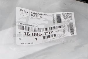 1609579280 Stoßminderersatz vorne rechts / links (Kunststoff) Citroen