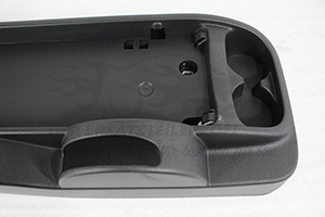 759168 Halterung für Mittelkonsole schwarz Citroen