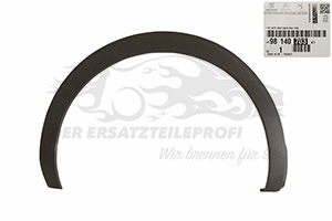 Zierleiste für Radlauf hinten rechts