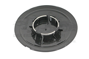 51939747 Radkappe (klein) schwarz / Chrom Fiat