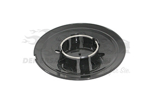 51939747 Radkappe (klein) schwarz / Chrom Fiat