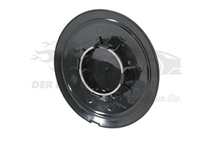 51939747 Radkappe (klein) schwarz / Chrom Fiat