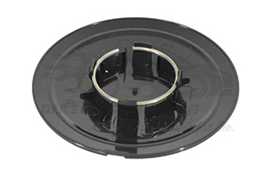 51884867 Set Radkappen (klein) schwarz / Chrom (VPE 4) Fiat