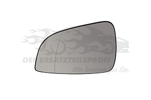 Spiegelglas für Außenspiegel 13300626