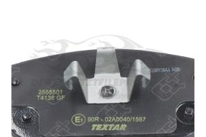 2101703 Bremsbeläge hinten Brembo / Textar