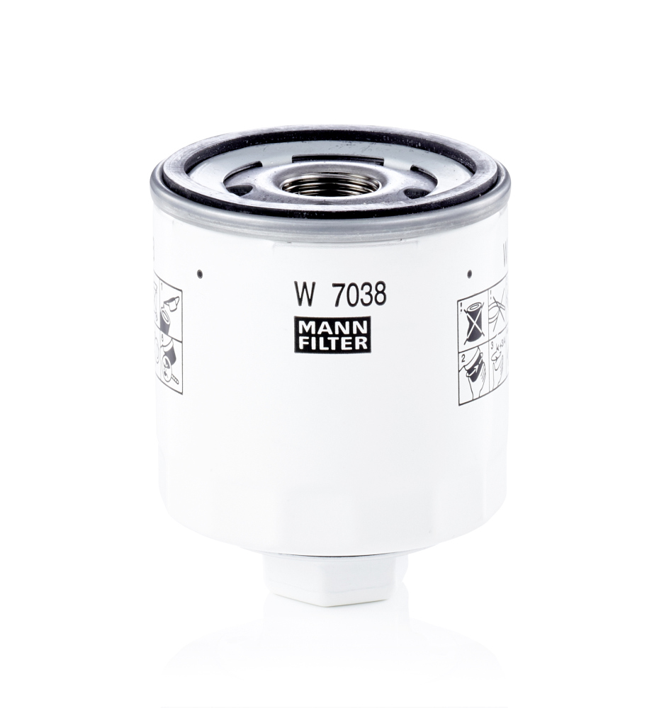 Ölfilter MANN-FILTER W7038