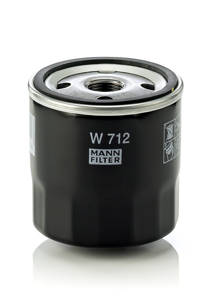 Ölfilter MANN-FILTER W712