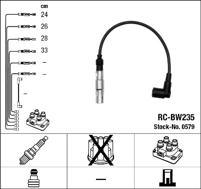 Zündleitungssatz NGK 0579